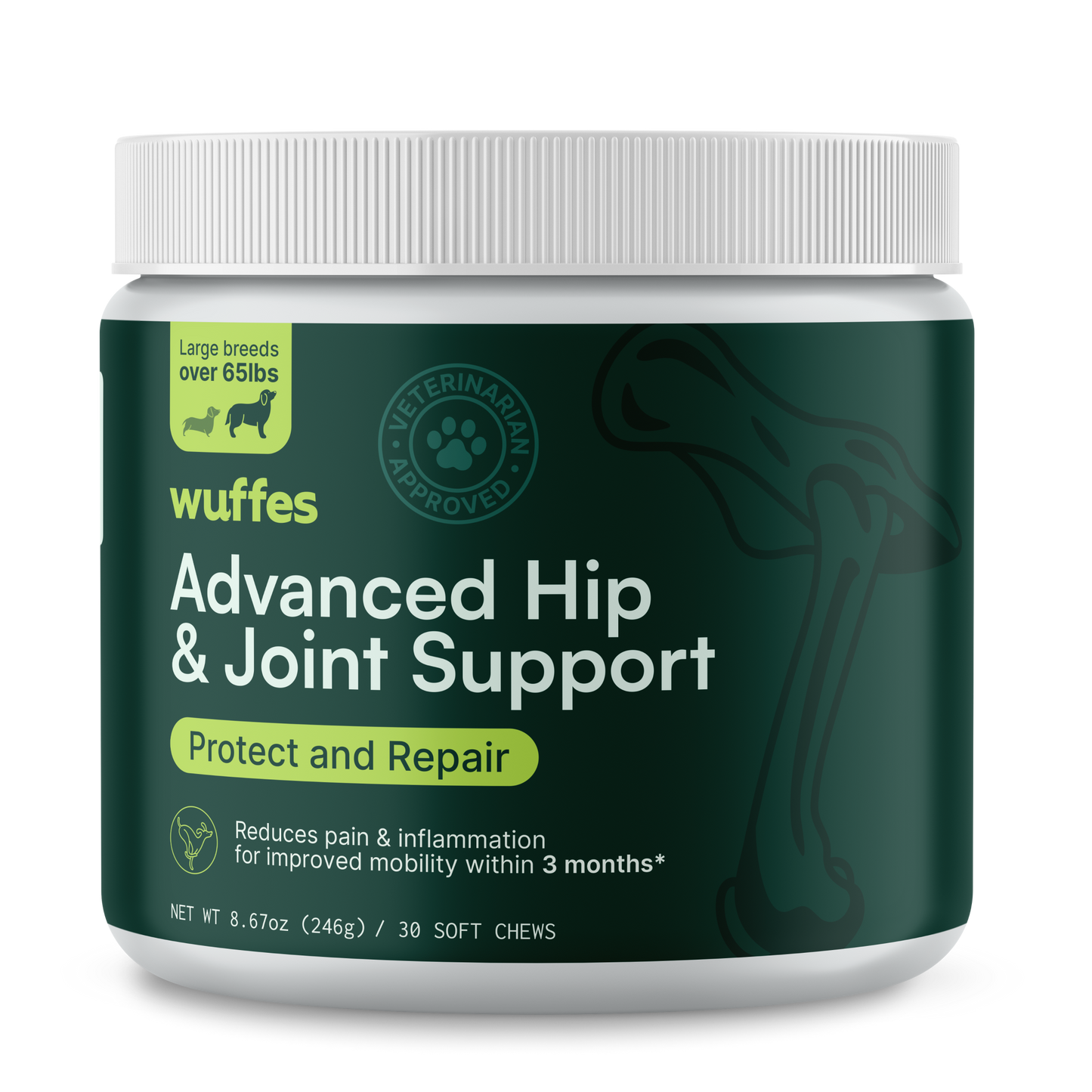 Advanced Hip & Joint Support for Large Breeds