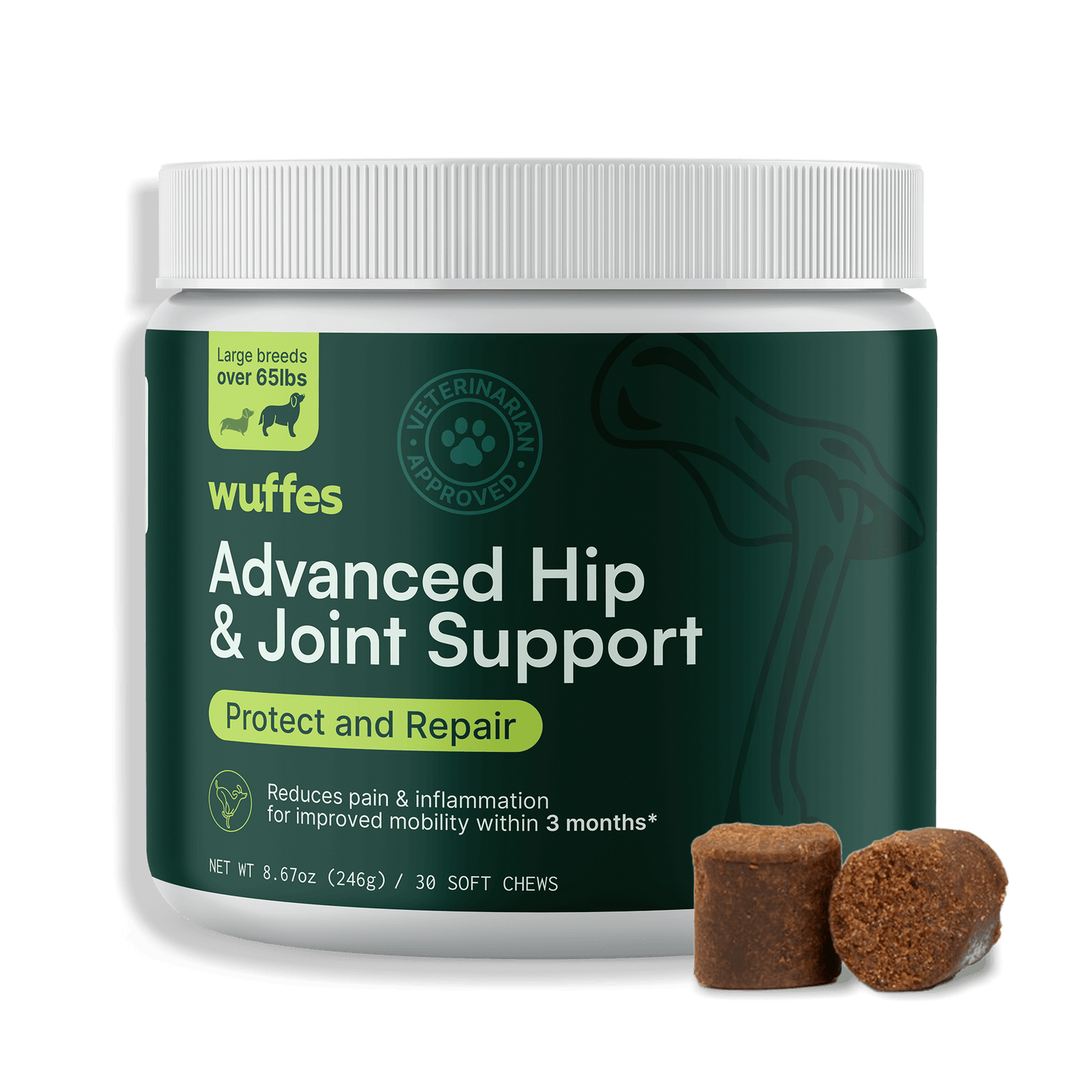 Advanced Hip & Joint Support for Large Breeds