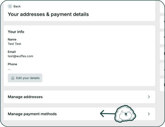 Subscription Management Wuffes